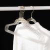 Percha de ropa de celebridades de Internet para colgar ropa en casa, acrílica, transparente, antihuellas, antideslizante, con esquinas de cristal, estilo hada, accesible, de lujo, soporte para secar ropa.
