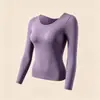 Conjunto de Ropa Interior Térmica de Otoño e Invierno sin Costuras, sin Tirantes, Acolchado, Adelgazante, Top y Pantalones, Recoge Grasa de las Axilas, Adelgazante, Ajustado