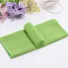 Toalla fría y refrescante de dos colores para deportes, absorbente del sudor, para gimnasio, para hombres y mujeres.