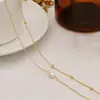 Corrente para Umbigo Nova de Pérolas Cruzada Europeia e Americana Multicamadas Sexy Corrente Corporal para Biquíni Moda Personalidade Joia Versátil para Mulheres