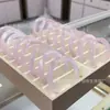 Nuevo Pulsera Opet AAA Violeta de Alta Calidad Raíz de Loto Almidón Plano para Pulsera Luna Blanca Fuente de Explosiones en Vivo