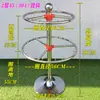 Suporte de Toalha para Jardim de Infância Suporte de Armazenamento Giratório de Aço Inoxidável Lenço de Criança Suporte para Fraldas Coroa