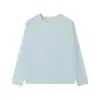 Camiseta de Manga Longa para Caminhada ao Ar Livre, Sensação Refrescante, Casal, Esportiva, Absorvente de Suor, Proteção Solar, Cobertura com Efeito Refrescante 11875