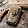 Bolsa de Celular Vertical em Lona em Estoque do Fabricante, Bolsa de Cintura Esportiva, Bolsa Tática Multifuncional, Camuflada para Usar no Cinto Casual Atacado