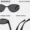 Óculos de Sol Raine 2026 com Armação Oval Retrô para Mulheres, Estilo Coreano, Óculos de Sol com Proteção Solar de Luxo Leve para Fotografia ao Ar Livre na Rua, Novo Modelo 2026