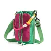 Bolsa Cruzada para Botella de Agua de Viaje al Aire Libre, Bolsa de Almacenamiento para Taza de Agua, Cuadros Versátil y Conveniente Portátil Multifuncional Impermeable para Teléfono Móvil