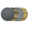 Papel de Lija Metalográfico de Carburo de Silicio Doble Leopardo 25/30/50mm Disco de Lijado al Agua Hoja de Lija Lijado y Pulido de Chapa Metálica Papel de Lija al Agua