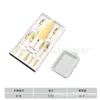Juego combinado de cubiertos para pastel y tenedor de acero inoxidable para 6+ personas, plato de cumpleaños de alta calidad en caja, sombrero de vela