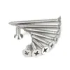 Tornillos Pequeños de Acero Inoxidable 304 al por Mayor Tornillos de Cabeza Avellanada Phillips Gb846 Tornillos de Cabeza Plana M2M3M4 Tornillos Autorroscantes