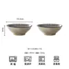 Set de Tazón y Plato de Alta Gama Estilo Japonés Vajilla de Cerámica Tazones para el Hogar Tazones de Alto Valor para Fideos Instantáneos Platos Palillos Ama de Casa Moderna
