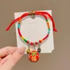 Pulseira de corda colorida zongzi do Festival do Barco-Dragão 2026 novo modelo pulseira trançada artesanal étnica infantil atacado corda vermelha