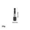 Extractor de Tornillos Rotos de 5 Piezas con Vástago Hexagonal 60mm Barra de Liberación Rápida Herramienta de Corte de Cable Eléctrico Juego de Desmontaje