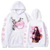 Demon Slayer Ghost Extinguishing Blade Sudadera con capucha forrada de polar Mi Dou Suéter estampado transfronterizo sudadera anime