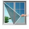 Mosquitera Mágica de Cinta Adhesiva para el Hogar, Malla para Ventana Autoadhesiva Fácil, Cortina Mosquitera Invisible de Autoinstalación sin Taladros, Pantalla Anti-Mosquitos