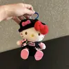 Auténtico Peluche de Dibujos Animados Sanrio Hello Kitty Bolsa Decoración Colgante Llavero Colgante
