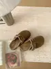 Sandálias Birkenstock Originais de Couro Macio para Mulheres, Novo Estilo Primavera 2026, Mules Fechadas Retro Fofas e Peculiares Inspiradas em Birkenstock, Tendência