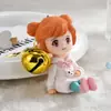Llavero Creativo de Suéter para Pareja, Paisaje en Miniatura, Accesorios Decorativos DIY para Escritorio, Colgante para Mochila de Pareja con Suéter de Chica