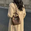 Bolso Pequeño Retro de Gama Alta para Mujer 2026 Nueva Moda Bolso Cruzado Versátil Bolso de Mano de Moda Muy Vendido Bolso Cubo
