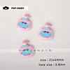 Serie Elefante Pequeño Botella de Gel de Ducha y Desinfectante de Manos Cuentas Lindas y Divertidas Decoraciones con Cuentas Diseño Original Materiales Hechos a Mano Accesorios Adornos Colgantes