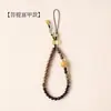 Chaveiro de Pedra de Cristal Natural Runya, Pingente de Celular Anti-Perda, Cordão Chaveiro Desmagnetizador de Cascalho Atacado