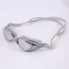 Gafas de Natación de Silicona Galvanizada de Alta Definición, Impermeables y Antivaho, para Adultos, de Marco Grande, para Miopía, Equipo Profesional