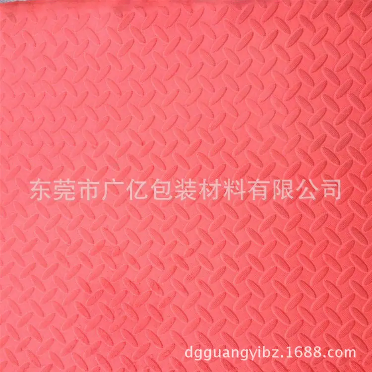 大红色eva压纹-叶子纹