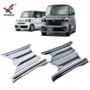 Adecuado para Honda 23 N-Box Pedal de Bienvenida Modificado Jf5 Jf6 Tira Protectora Especial de Umbral de Acero Inoxidable