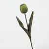 Tulipanes Artificiales de Gama Alta Flores Falsas Tulipanes de Huevo de Tallo Largo de Otoño Mesa de Comedor Decoración de Boda Adornos de Ramo Venta al por Mayor para Exportación