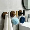 Gancho Adhesivo Fuerte de Madera de Nogal, Gancho Individual sin Taladro para Colgar Ropa Detrás de la Puerta, Gancho para Abrigos y Sombreros Montado en la Pared del Hogar con Ventosa sin Rastro