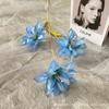 Flor Artificial Lirio Lujo Accesible Exportación Transfronteriza Flor Hecha a Mano Flor de Seda Muebles para el Hogar Flor Falsa Decoración Arreglo Floral para Piso de Boda