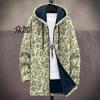 2024 Europeo y Americano Transfronterizo Nuevo Impresión 3D Personalizada Otoño e Invierno Moda Cálida Chaqueta de Pareja con Capucha Chaqueta de Algodón para Hombre
