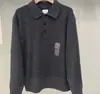 Camisa Polo de Punto para Hombre y Mujer, Suéter de Moda Casual, Nuevo Estilo Otoño Top Pulóver 487939