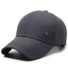 Chapéu de novo estilo para homens de meia-idade e idosos, boné casual para atividades ao ar livre com proteção solar, boné de beisebol simples para primavera e outono para homens de meia-idade