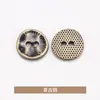 Dos Ojos Asimétrico Metal Pequeño Fragante Ropa Exterior Cortavientos Ropa Exterior Suéter Tejido Botón Botón Gama Alta