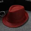 Sombrero de caballero de verano, estilo retro británico, de lino, para jóvenes, para hombres y mujeres, estilo jazz, informal, para el sol, para actuaciones escénicas.