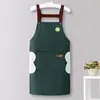 Delantales Personalizados para One Piece, Cocina del Hogar, de Aspecto Elegante, Overoles Impermeables y a Prueba de Aceite, Ropa de Trabajo, Delantales Resistentes a las Manchas para las Tareas del Hogar