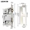 Batente de Porta Interna de Madeira Personalizado 5072 Corpo de Fechadura Silencioso de Três Pinos Tipo Universal para Casa Aço Inoxidável Porta de Quarto de Dormir Corpo de Fechadura de Porta de Madeira