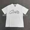 Camiseta serie Alcatraz fábrica directa transfronteriza comercio exterior explosiones manga corta estampado de letras cuello redondo manga corta camiseta