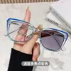 Nuevas Gafas de Lectura Multienfoque Anti-Luz Azul que Cambian de Color para Mujer, de Uso Dual para Visión de Lejos y de Cerca, Gafas de Moda sin Graduación para Personas Mayores