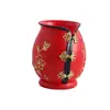 Portalápices creativo estilo chino con forma de cheongsam, contenedor de almacenamiento multifuncional para escritorio, organizador de papelería para estudiantes y pieza decorativa