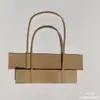 Nuevo Estilo Venta Directa de Fábrica Precio de Mayoreo Color Papel Kraft Blanco Asa de Cuerda Cuerda para Bolso Kraft Fábrica Fuente