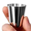 Esenciales para Bar: Taza de Acero Inoxidable, Vasito de Chupito Mini, Portátil y Resistente a Roturas, Copa de Cóctel, Copa para Licores