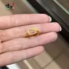 Anel Gato Kt Vazado Estilo Xiaohongshu Ouro de Areia Desenho Animado Hello Kitty Anel Aberto Feminino Pulseira