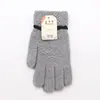 Guantes de Invierno Gruesos para Mujer de Dedos Completos 2026, Color Sólido para Exteriores, Adulto, Lana, Cálidos, Venta al por Mayor