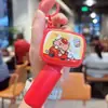 Llavero de Micrófono de Grabación de Dibujos Animados para Aliviar el Estrés, Colgante Divertido y Lindo para Mochila de Estudiante de Grabación, Regalo para Llevar