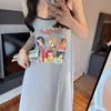 Nuevo Estilo Popular de Internet Estilo Sexy Camisón de Tirantes Verano Delgado Tallas Grandes Pijama Casual Simple para Mujer Ropa de Casa