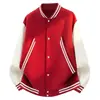Estilo internacional, design jovem, jaqueta bomber color-block para homens, com gola alta, corte casual e design versátil