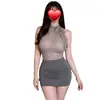 Lencería Sexy Tallas Grandes, Vestido Bodycon Transparente Ajustado, Camisón Puro Deseo, Uniforme de Secretaria de Oficina Espalda Descubierta con Cinta