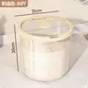 Balde de Arroz Doméstico à Prova de Insetos à Prova de Umidade Pote para Armazenamento de Grãos Super Grande de Grau Alimentício Balde Organizador de Armazenamento de Arroz Farinha de Arroz Grãos