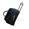 Bolsa de Carrinho de Grande Capacidade, Bolsa de Mão para Embarque de Curta Distância, Bolsa Dobrável de Armazenamento de Viagem com Rodas para Homens e Mulheres, Bolsa de Carrinho Macia, Portátil